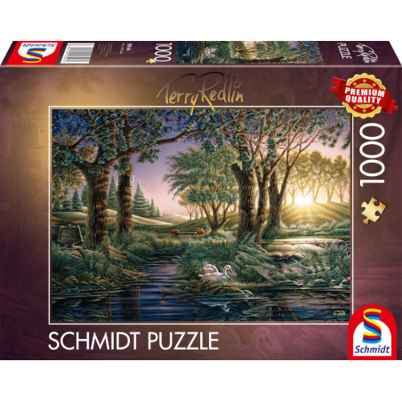 PU1000T.T.Redlin Morgenzauber am Teich