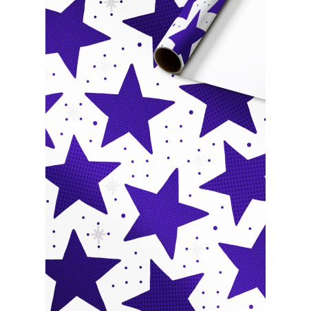 Geschenkpapier 70x150cm Bright Sta