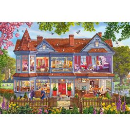 Haus im Frühling, Puzzle 1.000 Teile
