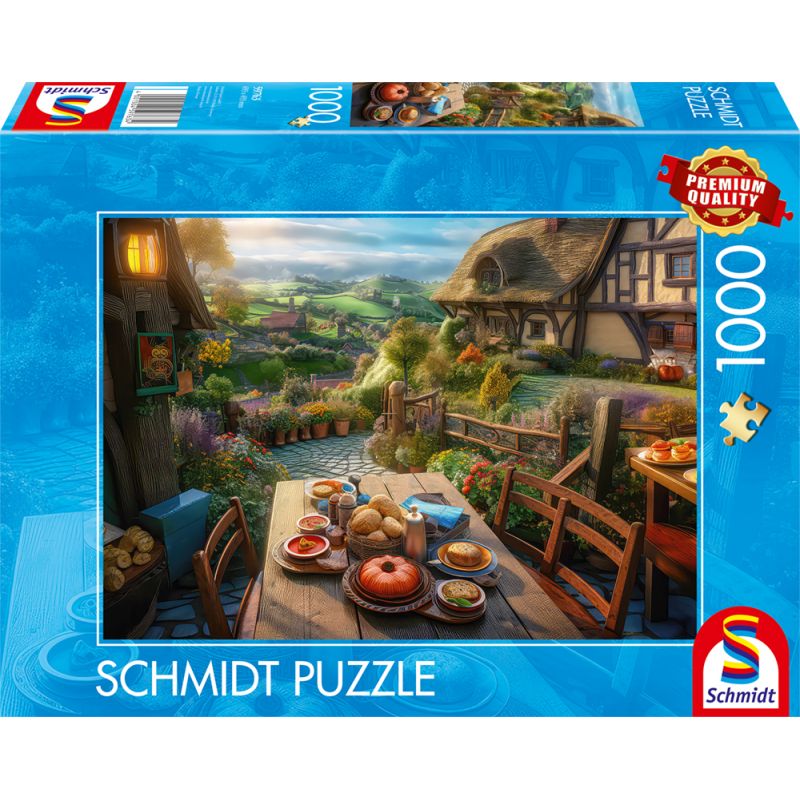 Frühstück mit Aussicht, Puzzle 1.000 Teile