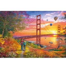 Spaziergang zur Golden Gate Bridge, Puzzle 2.000 Teile