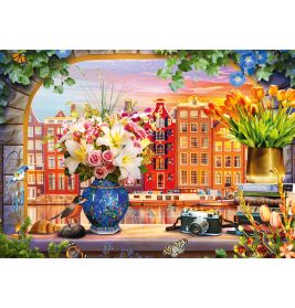 Besuch in Amsterdam, Puzzle 1.000 Teile