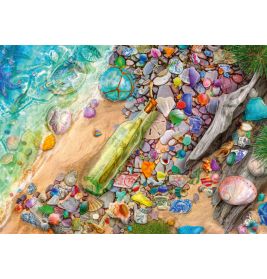Leuchtendes Strandgut, Puzzle 1.000 Teile