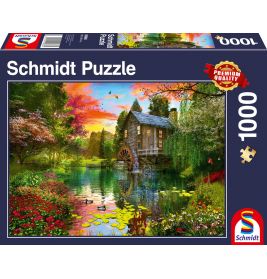 Schmidt Spiele 58968 Puzzle 1000T.Die Wassermhle