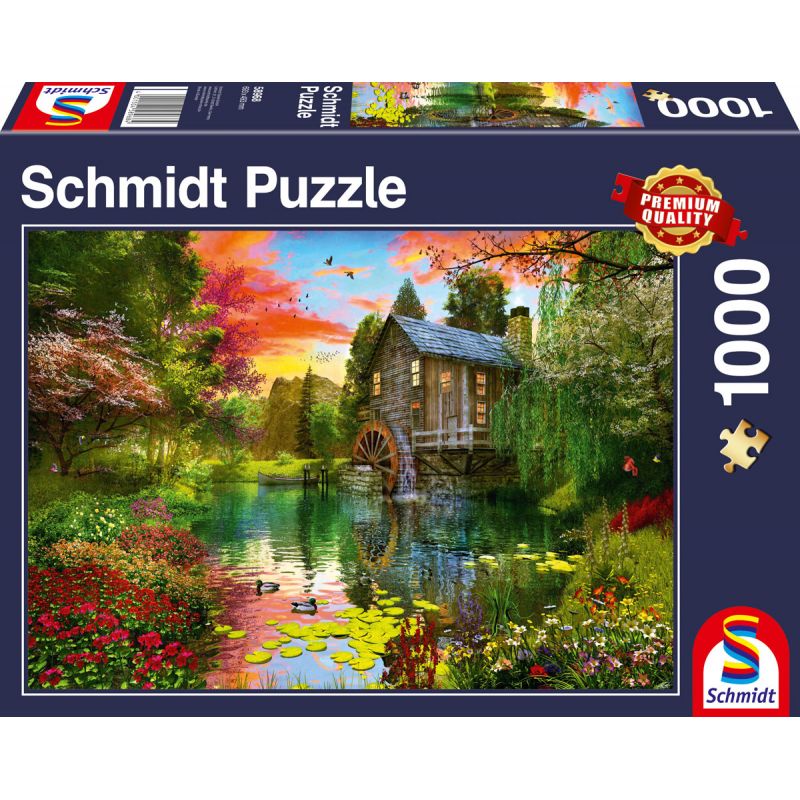 Schmidt Spiele 58968 Puzzle 1000T.Die Wassermhle