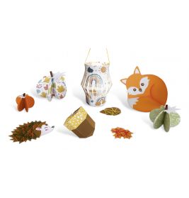 PAPIER-BASTELSET ''WOODLAND FRIENDS''