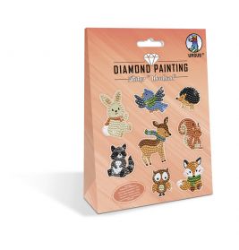 DIAMOND PAINTING STICKER ''WOODLAND'' MOT.11