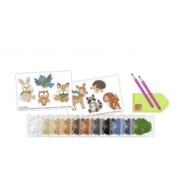 DIAMOND PAINTING STICKER ''WOODLAND'' MOT.11