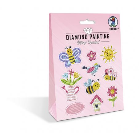 DIAMOND PAINTING STICKER ''GARDEN'' MOT.10