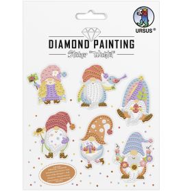 DIAMOND PAINTING STICKER ''WICHTEL'' MOT.04