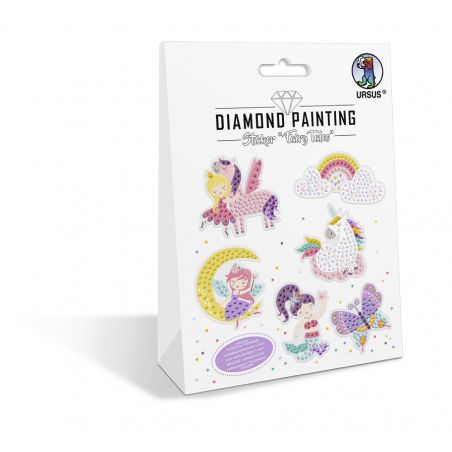 DIAMOND PAINTING STICKER ''FAIRY TALES'' MOT.02