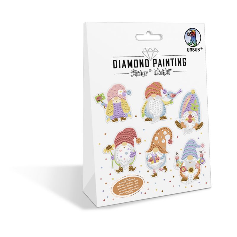 DIAMOND PAINTING STICKER ''WICHTEL'' MOT.04 DIAMOND PAINTING STICKER ''WICHTEL'' MOT.04