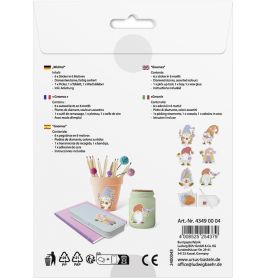 DIAMOND PAINTING STICKER ''WICHTEL'' MOT.04