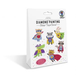 DIAMOND PAINTING STICKER ''SUPER HEROES'' MOT.01