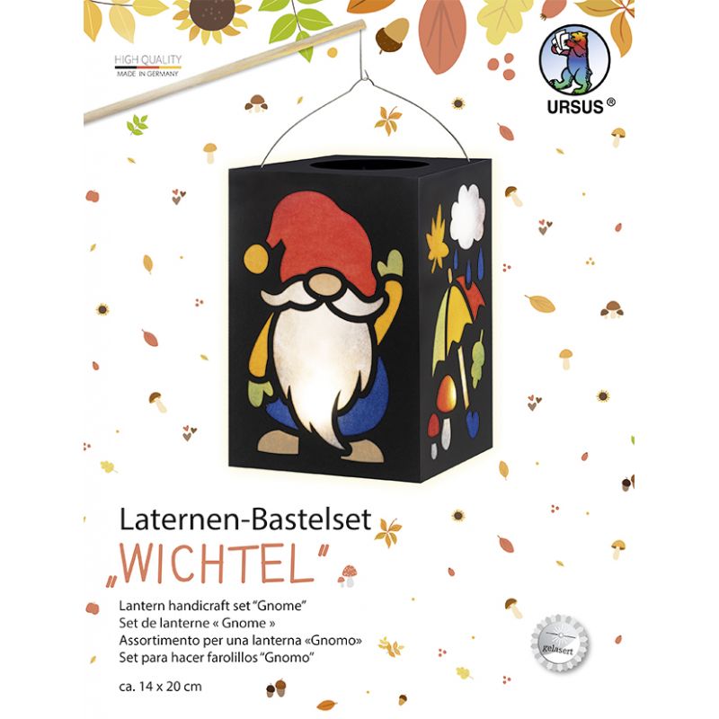 LATERNEN-BASTELSET ''WICHTEL'' LATERNEN-BASTELSET ''WICHTEL''