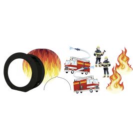 LATERNEN-BASTELSET EASY LINE 16 ''FEUERWEHR''