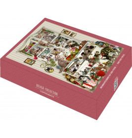 Puzzle - Weihnachtszauber auf vier Pfoten (1000 T.) Behr