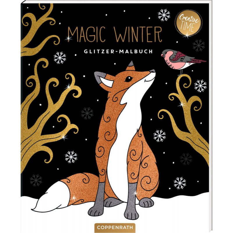 Glitzer-Malbuch - Magic Winter (Creative Time)