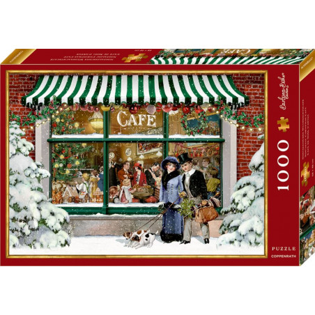 Puzzle - Nostalgisches Weihnachtscafé (1000 T.) Behr