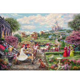 PU1000T.Kinkade Disney, Cinderella Happily Ever After