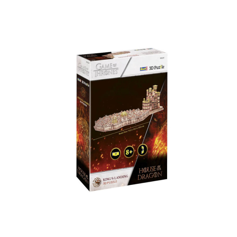 House of the Dragon King s Landing, Revell 3D Puzzle