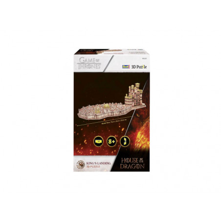 House of the Dragon King s Landing, Revell 3D Puzzle