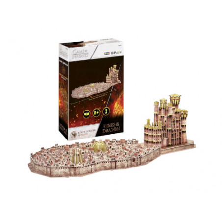 House of the Dragon King s Landing, Revell 3D Puzzle