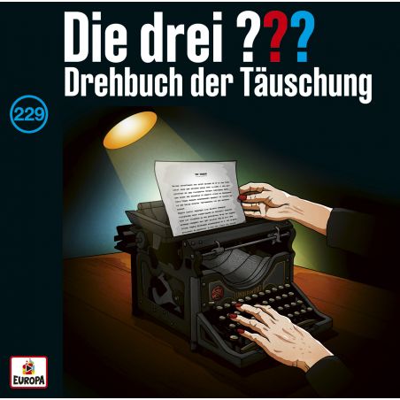 CD die drei ??? 229 - Drehbuch der Täuschung