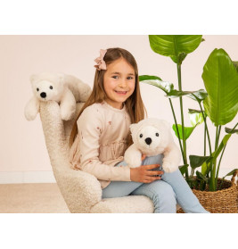 Teddy Hermann Eisbär liegend 45 cm