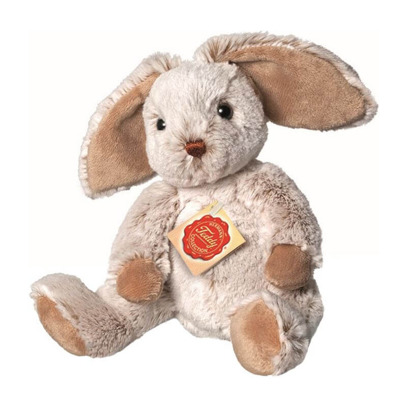 Teddy Hermann Schlenkerhase, grau, 25 cm
