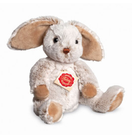 Teddy Hermann Schlenkerhase, grau, 25 cm