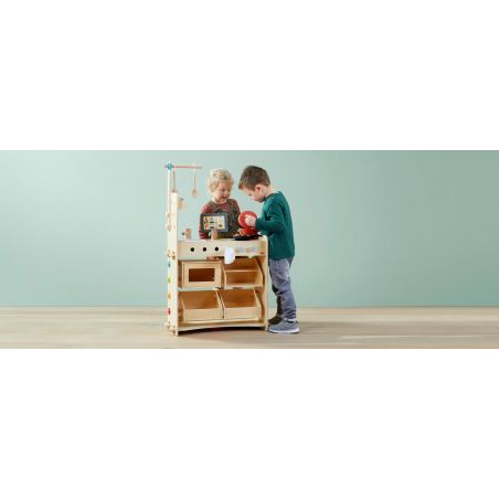 Craetive Studio -3 in 1 Küche, Kaufladen und Werkstatt