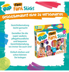 Face Paint Sticks 12-Pack