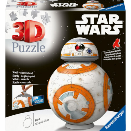 Ravensburger 11578 Puzzle Star Wars BB-8 3D 540 Teile