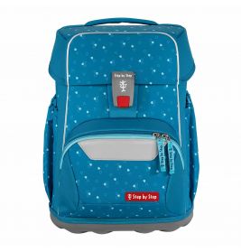 BASIS Schulranzen-Set „Blue Hearts