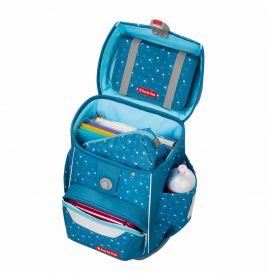 BASIS Schulranzen-Set „Blue Hearts