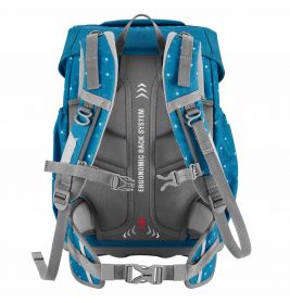 BASIS Schulranzen-Set „Blue Hearts