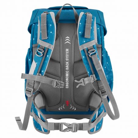 BASIS Schulranzen-Set „Blue Hearts