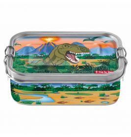 Edelstahl-Lunchbox ''Dino Tore