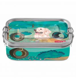 Edelstahl-Lunchbox ''Dog Basty