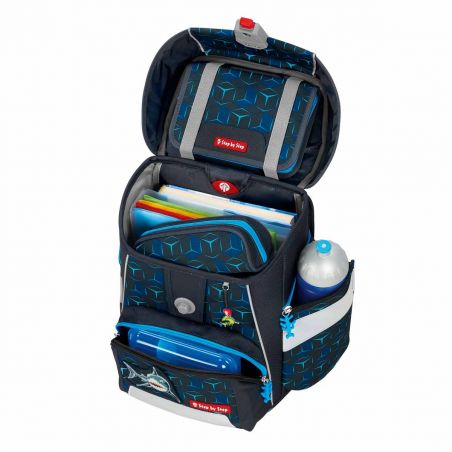 SPACE SHINE Schulranzen-Set '' Shark Dexter