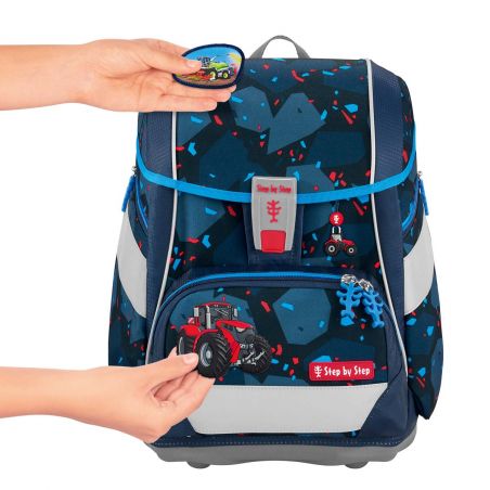 2IN1 PLUS Schulranzen-Set Tractor