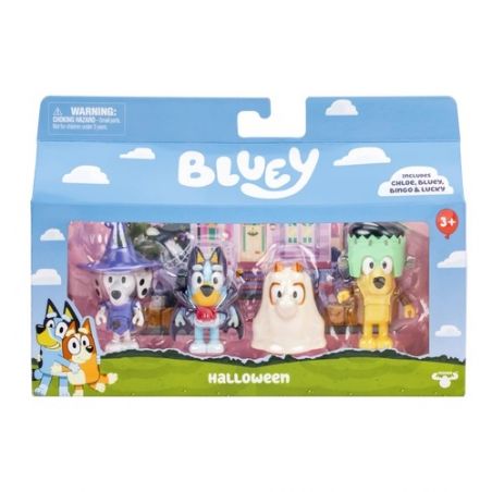 BLUEY FAMILY 4-Pack - Familie Heeler auf Reisen