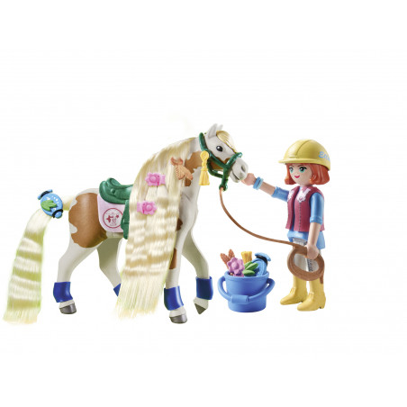 Ellie & Pferd mit Kreppeisen