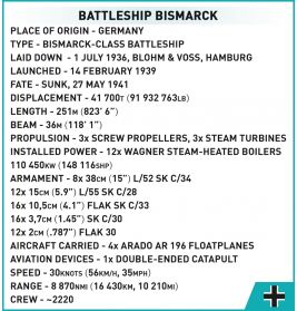 BATTLESHIP BISMARCK