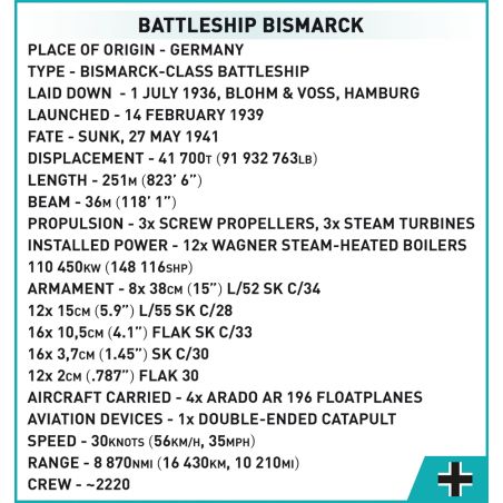 BATTLESHIP BISMARCK