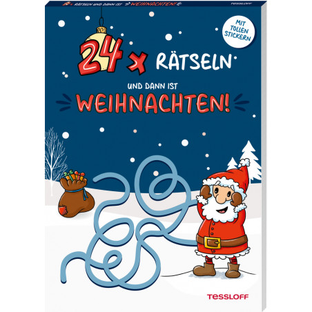 24 x rätseln und dann ist Weih nachten
