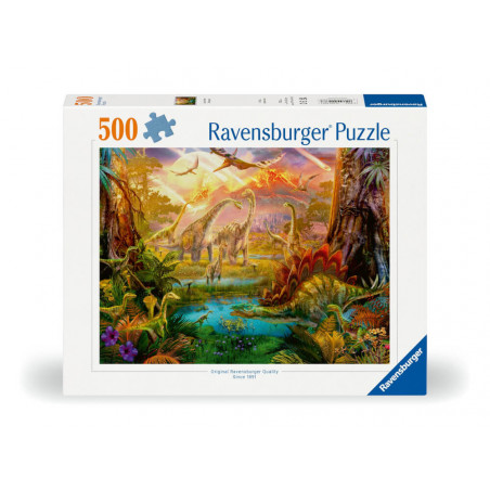 Puzzle Im Dinoland 500 Teile