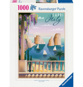 Puzzle Postkarte aus Capri 1000 Teile