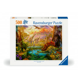 Puzzle Im Dinoland 500 Teile